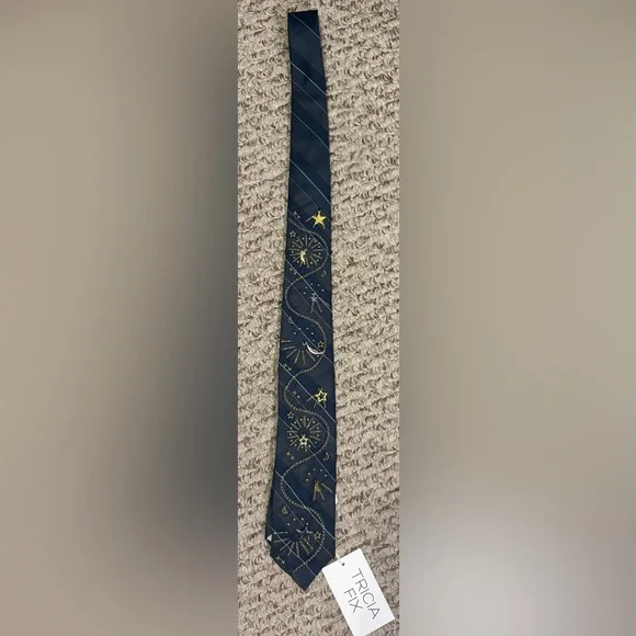 NWT Free People Tricia Fix Embellished Tie - blue - one size / ALL - Picture 7 of 13